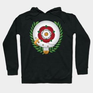 Rose, Knight, and a Laurel Wreath Hoodie